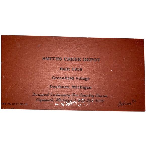 The Cat’s Meow 1992 Greenfield Village Dearborn MI Lot of 4 –signed by Faline - Picture 5 of 9